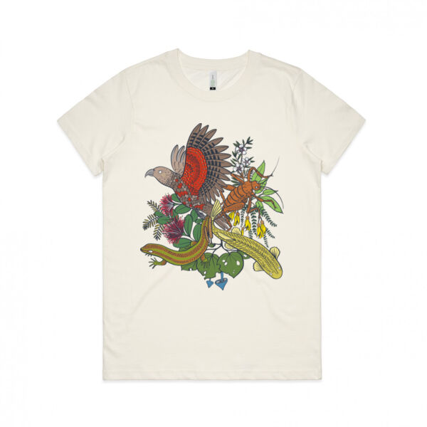 Biodiversity Burst Womens Organic Tee Thumbnail