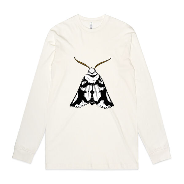 Lichen Moth Mens Long-sleeve Organic Tee Thumbnail