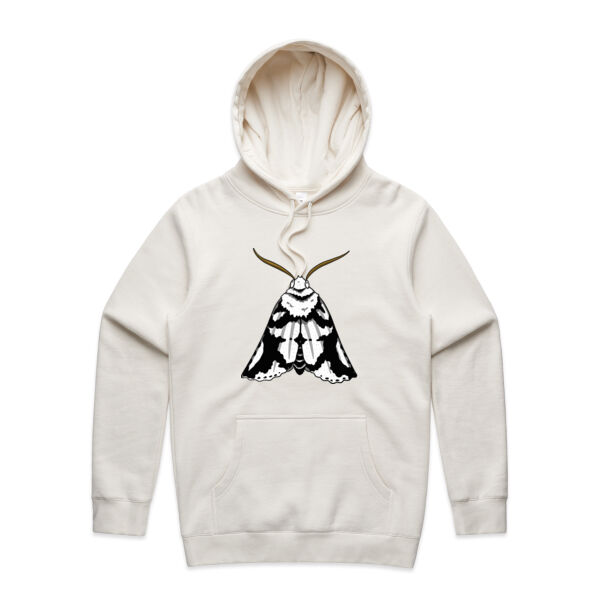 Lichen Moth Mens Organic Hoodie Thumbnail