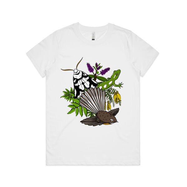 Nature Aotearoa Womens Organic Tee Thumbnail